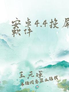 安卓4.4投屏软件