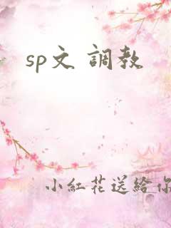 sp文 调教