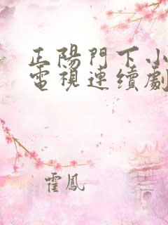 正阳门下小女人电视连续剧剧情 48集