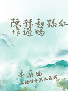 陈赫和孙红雷合作过吗