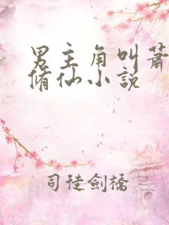 男主角叫萧尘的修仙小说