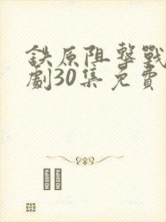 铁原阻击战连续剧30集免费观看