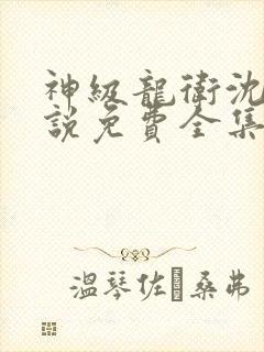 神级龙卫沈浪小说免费全集