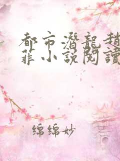 都市潜龙赵东苏菲小说阅读版
