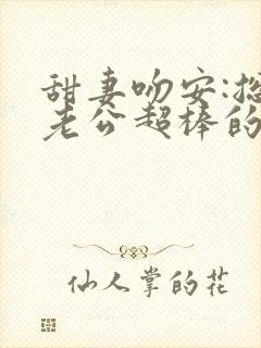 甜妻吻安:总裁老公超棒的小说