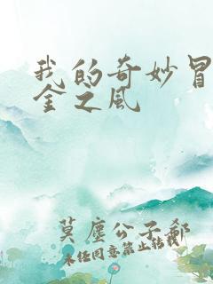 我的奇妙冒险黄金之风