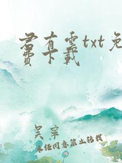 君有云txt免费下载