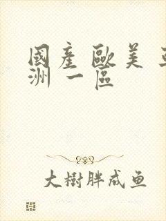 国产 欧美 亚洲 一区