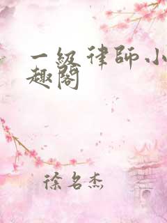 一级律师小说笔趣阁