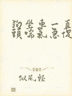 狗坐车一直伸舌头喘气急促怎么回事