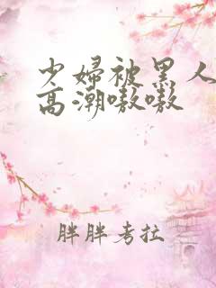 少妇被黑人3p高潮嗷嗷