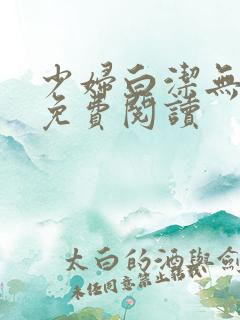 少妇白洁无弹窗免费阅读