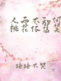人面不知何处去桃花依旧笑春风是什么意思