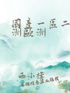 国产一区二区亚洲欧洲