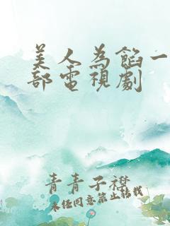 美人为馅一共几部电视剧