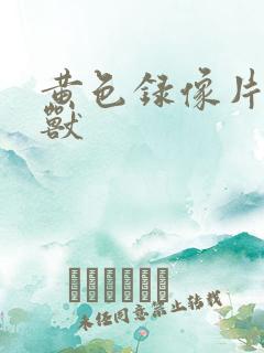 黄色录像片人与兽