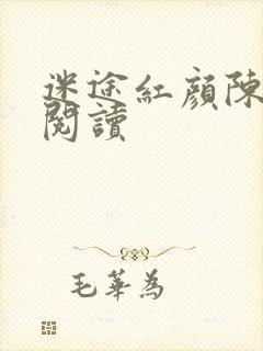 迷途红颜陈梦洁阅读