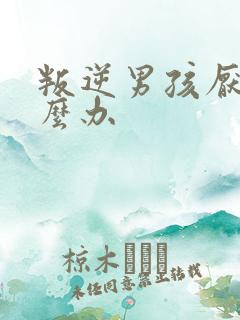 叛逆男孩厌学怎么办 叛逆男孩厌学怎么办