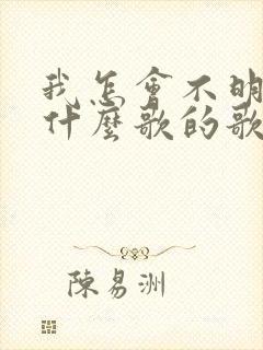 我怎会不明白是什么歌的歌词