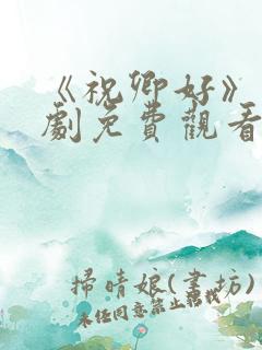《祝卿好》电视剧免费观看全集