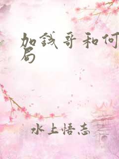 加钱哥和何勇结局
