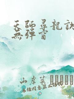 天师寻龙诀小说无弹窗
