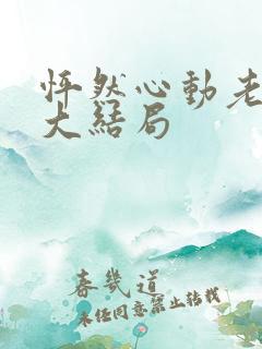 怦然心动老板娘大结局