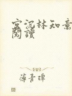 宫沉林知意全文阅读