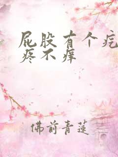 屁股有个疙瘩不疼不痒