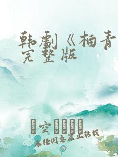 韩剧《柏青哥》完整版