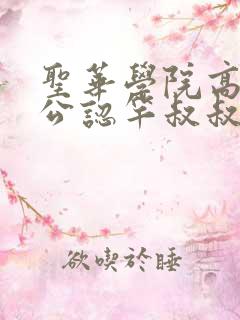 圣华学院高等部公认竿叔叔柴