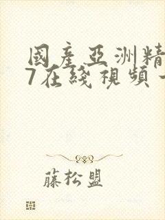 国产亚洲精品97在线视频一 国产亚洲精品97在线视频一