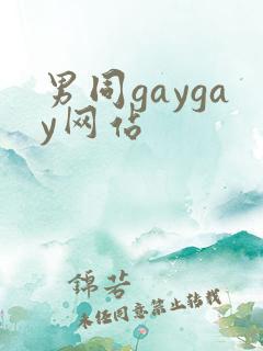 男同gaygay网站