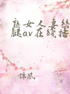熟女人妻丝袜美腿av在线播放