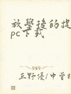 放学后的捉迷藏pc下载