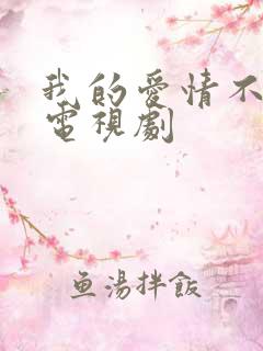 我的爱情不平凡电视剧