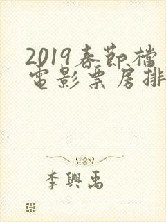 2019春节档电影票房排行榜