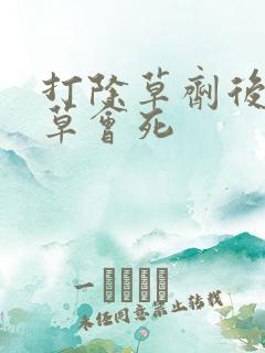 打除草剂后几天草会死