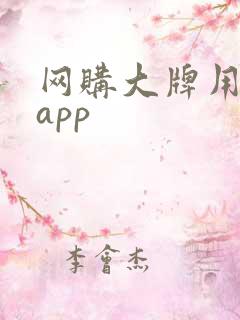 网购大牌用什么app