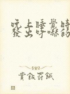 晚上睡觉时喉咙发出呼哧的声音