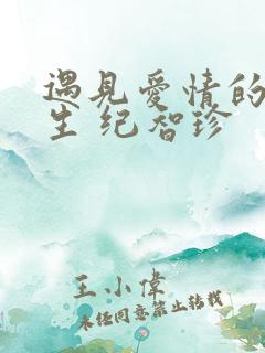 遇见爱情的利先生 纪智珍 遇见爱情的利先生 纪智珍