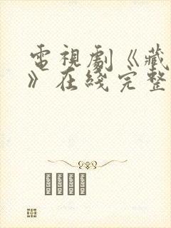 电视剧《藏海传》在线完整版