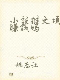 小说推文项目能赚钱吗