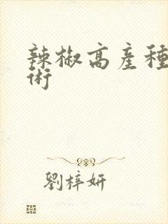 辣椒高产种植技术