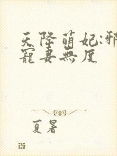 天降萌妃:邪王宠妻无度