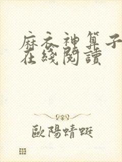麻衣神算子免费在线阅读