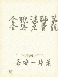 全职法师第六季全集免费观看