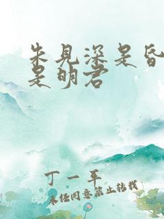 朱见深是昏君还是明君