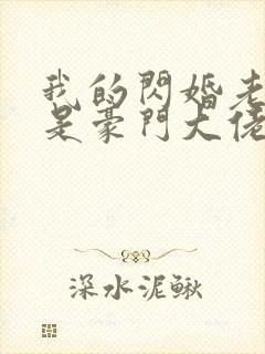 我的闪婚老伴竟是豪门大佬