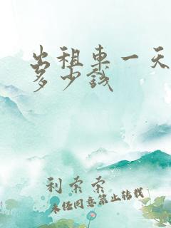 出租车一天租金多少钱